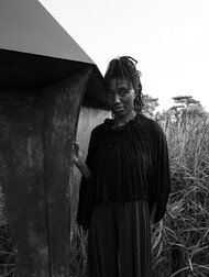 Chisar Agor by reeds at Snape Maltings